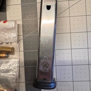 Springfield Armory XDM .40 S&W 16-round factory magazine.